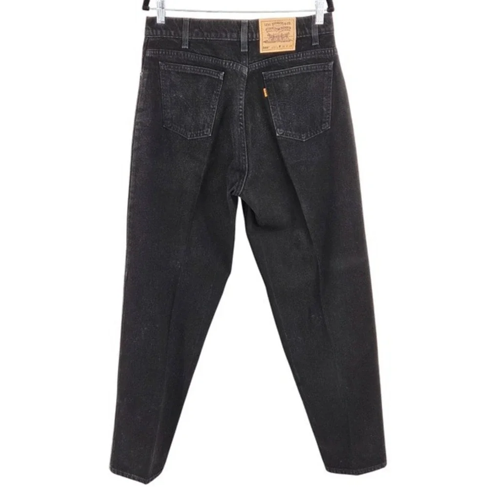 Vintage Levi's 560 Jeans‎ Mens 34x34 Loose Fit Tapered Black USA Orange Tab NWOT